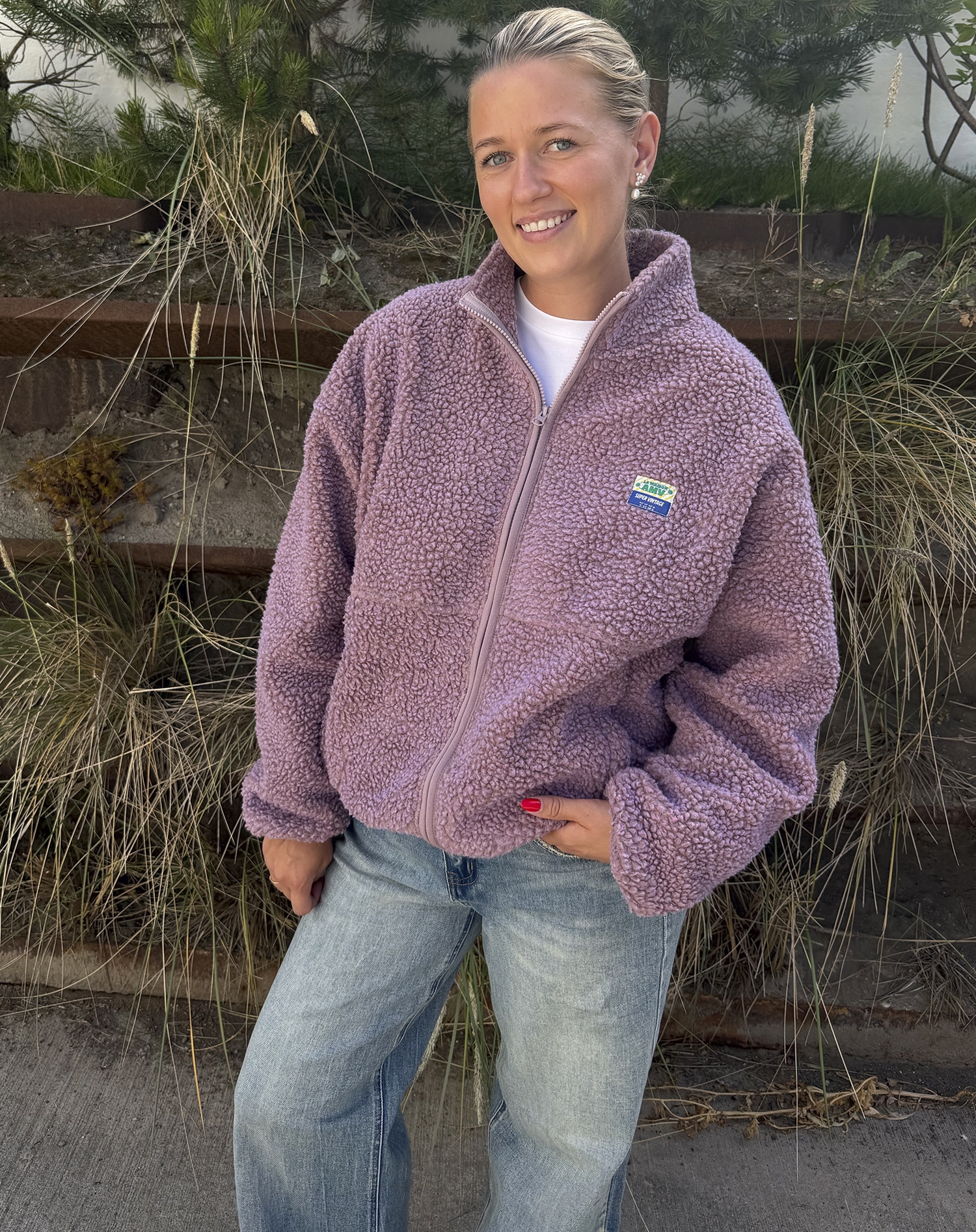 PRE SALE // American Vintage - Hoktown Jacke - Prunelle Chine